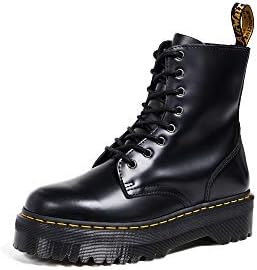 Dr. Martens, Jadon 8-Eye Leather Platform Boot for Men and Women Dr. Martens