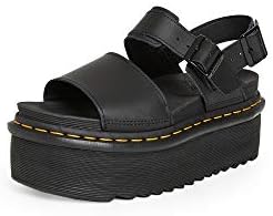 Dr. Martens Women's Voss Platform Sandals, Black, 10 M US Dr. Martens