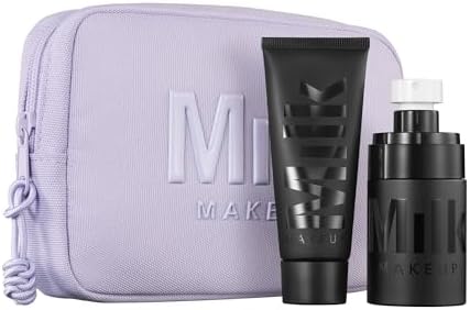 Milk Makeup Pore Eclipse Matte + Blur Set - Includes Pore Eclipse Mattifying Primer (Full Size), Pore Eclipse Setting Spray (Mini) & Makeup Bag - Vegan, Cruelty Free MILK MAKEUP