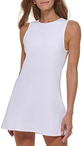 DKNY Women's Rhinestone Logo Tank Dress DKNY