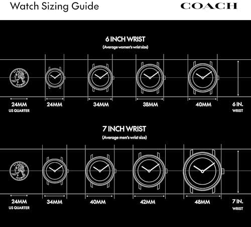 Coach Greyson Women's Watch | Enhancing Elegance for Every Event | Water Resistant (Model 14504111) COACH