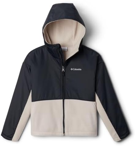 Columbia Girls' Benton Springs Novelty Hooded Fleece Columbia