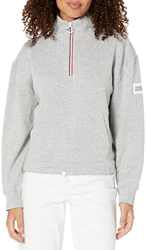 Женский пуловер Tommy Hilfiger с молнией и нижним кулиском Tommy Hilfiger