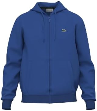 Lacoste Men's Long Sleeve Solid Full Zip Mm Lacoste