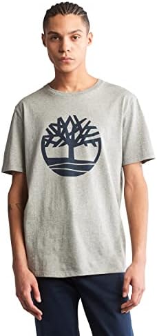 Timberland Men's Short Sleeve Tree Logo Organic Cotton T-Shirt Timberland