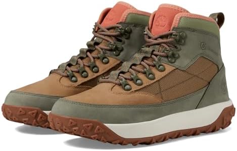 Женские ботинки для хайкинга Waterproof с подошвой GreenStride, кожа, прочные и стильные Timberland