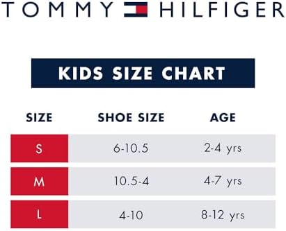 Tommy Hilfiger Boys No Show Socks - Soft Cotton Blend Cushion Invisible Socks - Premium Athletic Socks for Boys (Size: 6-11), Size Medium, Black Tommy Hilfiger