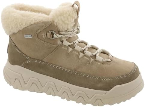 Зимние ботинки UGG TerreTrail Cozy Lace с водоотталкивающей замшевой поверхностью и теплой подкладкой UGG