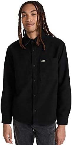 Lacoste Men's Reversible Cotton Flannel Overshirt Lacoste