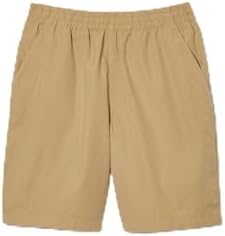 Lacoste Men's Relaxed Fit Popeline Short W/Adjustable Waist Lacoste