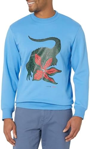 Lacoste Men's Long Sleeve Classic Fit Sex Education Netflix Crewneck Sweatshirt Lacoste