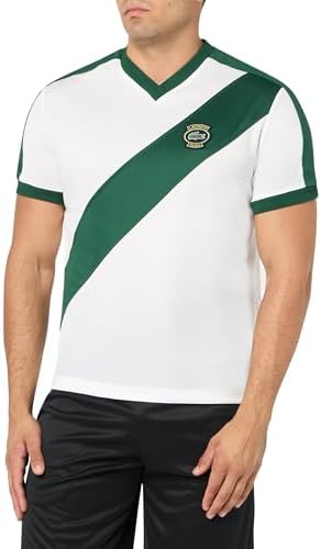 Lacoste Men's Short Sleeve Regular Fit Colorblocked Tee Shirt Lacoste