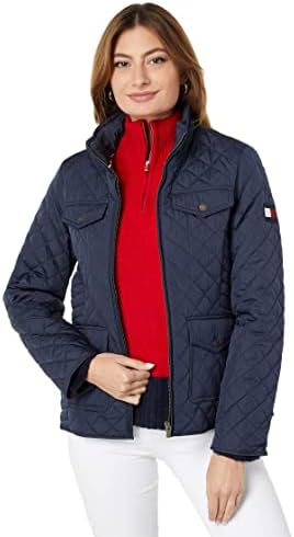 Tommy Hilfiger Women's Quilted Fall Fashion, Lightweight Jacket Tommy Hilfiger