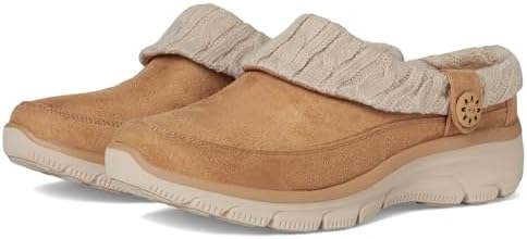 Женские мюли SKECHERS Easy Going - Warm Duet с водоотталкивающим верхом и амортизирующей стелькой Skechers