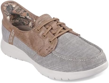 Skechers Women's Hands Free Slip-ins On-The-go Flex-Coastal Sky Boat Shoe SKECHERS