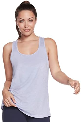 Skechers Women's Go Dri Swift Stretchable Wicking Quick Drying Tank Top SKECHERS