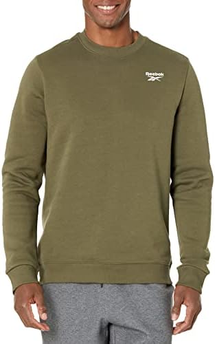 Reebok Men's Small Logo Crewneck Sweatshirt Reebok