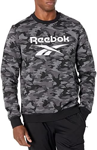 Reebok Men's Big Logo Crewneck Sweatshirt Reebok