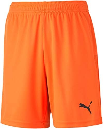 Puma Unisex Youth TeamGoal 23 Knit Shorts, Shocking Orange/Black, XL PUMA