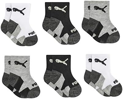 PUMA Baby 6 Pack Infant Anklet Socks PUMA