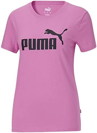 PUMA Womens 's Athletic-t-shirts, Mauve Pop, Large US PUMA