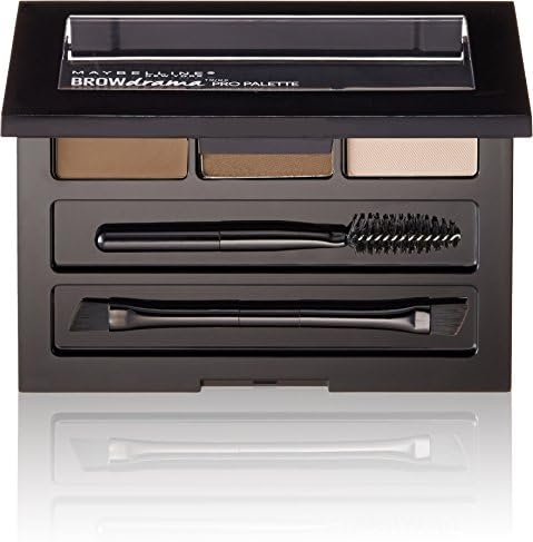 Maybelline New York Brow Drama Pro Eyebrow Palette, Soft Brown, 0.1 oz. MAYBELLINE