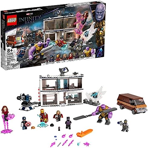 LEGO Marvel Avengers: Endgame Final Battle 76192 Collectible Building Kit; Battle Scene at The Avengers’ Compound; New 2021 (527 Pieces) Lego