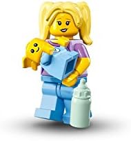 Минифигурка Няня с Младенцем из Серии 16, все оригинальные аксессуары Lego