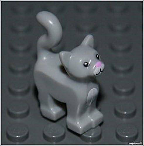 Lego Harry Potter x1 Light Gray Cat City Kitten Animal Girl Boy Minifigure NEW Lego