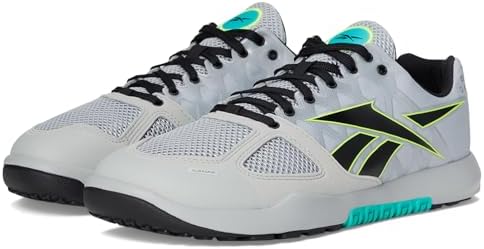 Reebok Men's Nano 2.0 Sneaker, Grey 1/Unleashed Green/Lime, 10.5 Reebok