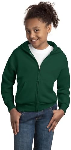 Hanes Boys' Ecosmart Full Zip Hooded Jacket Hanes