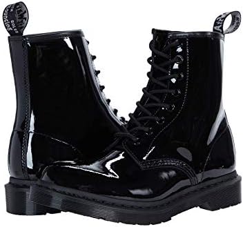 Женские кожаные ботинки Dr. Martens 1460 с 8 люверсами и стянутыми боковинами Dr. Martens