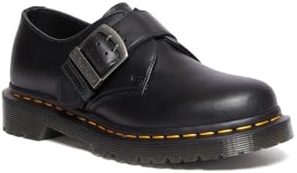 Dr. Martens Women's 1461 Oxford, Black Classic Pull Up, 5 Dr. Martens