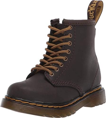 Dr. Martens 1460 Lace Up Fashion Boot (Toddler) Dark Brown Wildhorse Lamper 7 UK (US 8 Toddler) M Dr. Martens