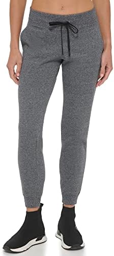 DKNY Cuffed Camo Sparkle Logo Joggers for Women, Light Sweatpants DKNY