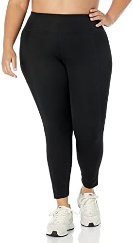 DKNY Women's Plus Size Sport Ultra Compression High Waist 7/8 Tight DKNY