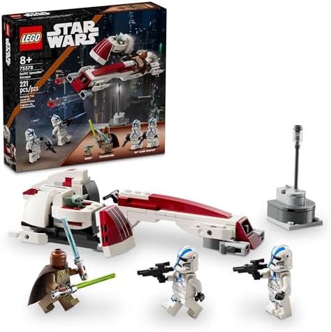 LEGO Star Wars BARC Speeder Escape, Mandalorian Toy Building Set for Kids, May The 4th Be with You Decoration with Kelleran Beq and Grogu, Star Wars Toy for Boys, Girls and Fans Ages 8 and Up, 75378 Lego