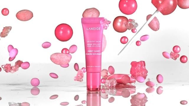 LANEIGE Lip Glowy Balm Stocking Stuffer: Hydrate, Glossy, Lightweight, Moisturize & Tint with Shea Butter LANEIGE