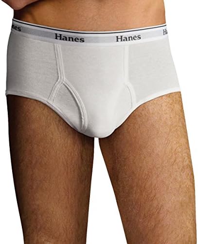 Hanes Men's Ultimate Tagless 6-Pack Briefs with Comfortflex Waistband Hanes