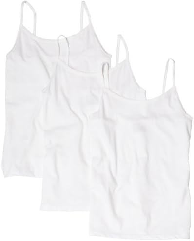 Hanes Girls' 3-Pack Cotton Camisoles Hanes