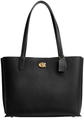 Coach Willow Tote 38, Black COACH