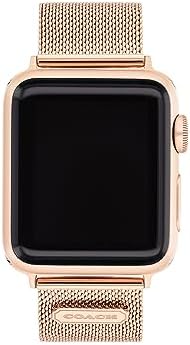 Coach Apple Watch Strap, Compatible with Apple Watch 38mm, 40mm, 41mm, Interchangeable Band, Create Your Unique Style COACH