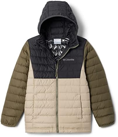 Columbia Boys' Powder Lite Hooded Winter Jacket Columbia