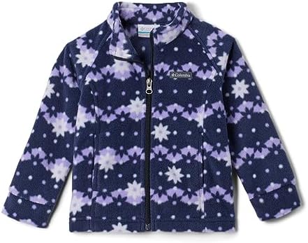 Columbia Baby Benton Springs II Printed Fleece, Dark Nocturnal Daisy Dot, 3/6 Columbia