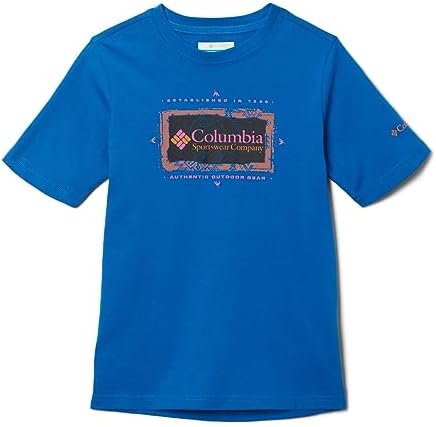 Columbia Boys' Basin Ridge Ss Graphic Tee Columbia