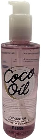 Victoria's Secret Pink Coco Oil Conditioning Body Coconut Oil 8 Fluid Ounce Victoria's Secret