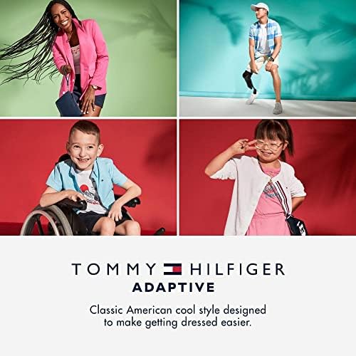 Шорты для девочек Tommy Hilfiger из трикотажа с удобными петлями для подтягивания Tommy Hilfiger