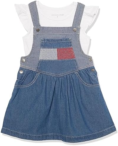 Tommy Hilfiger Girl's 2 Pieces Skirtall Set Tommy Hilfiger