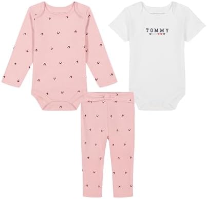 Tommy Hilfiger baby-girls 2pc Creeper and Pant Set Tommy Hilfiger