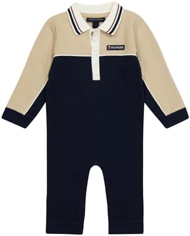 Tommy Hilfiger Baby Boys Footless Coverall Tommy Hilfiger